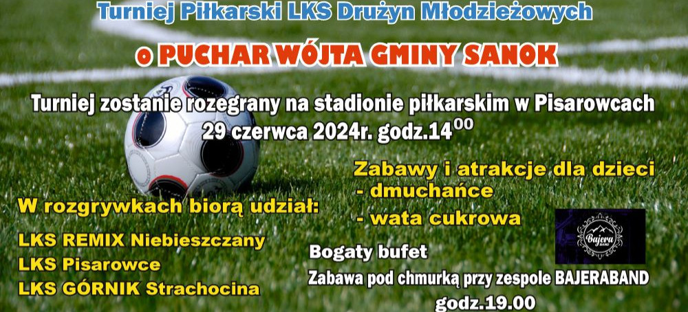 Turniej Piłkarski LKS Drużyn Młodzieżowych o Puchar Wójta Gminy Sanok