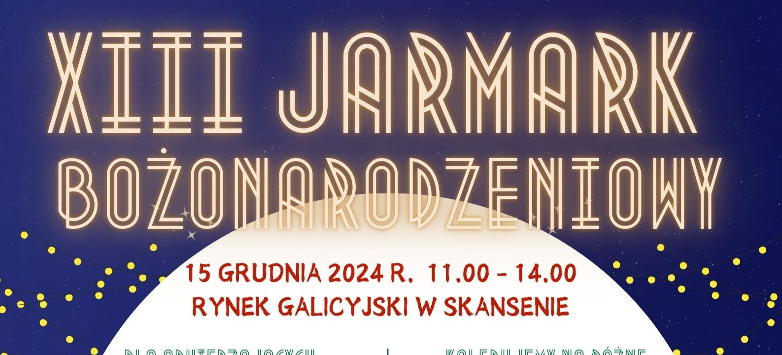 13. Jarmark Bożonarodzeniowy w Skansenie 