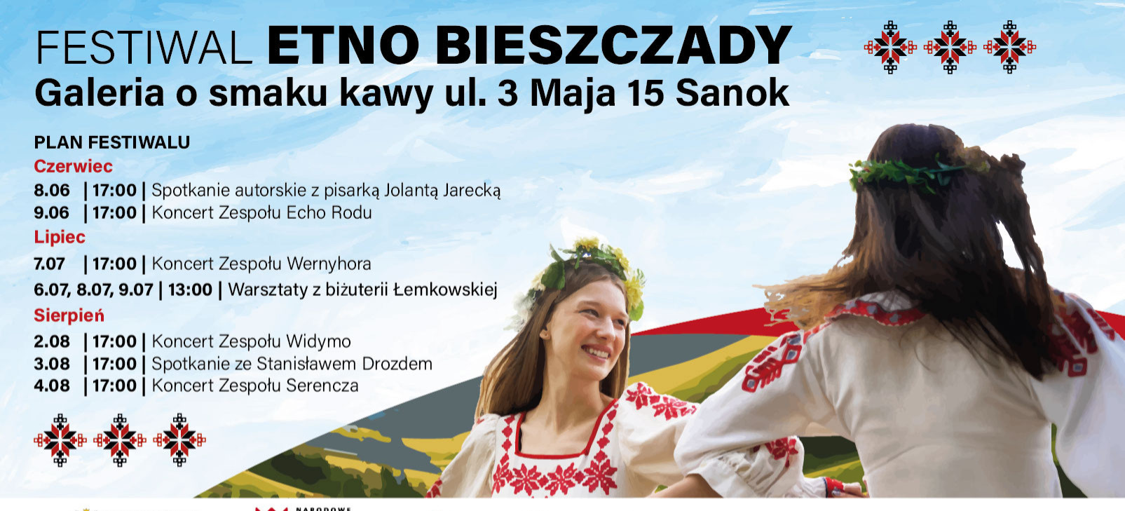 Festiwal Etno Bieszczady: koncerty, warsztaty i spotkania autorskie