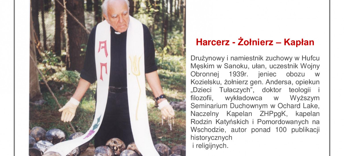 107. rocznica urodzin ks. hm. Zdzisława Peszkowskiego. Uroczystości w Sanoku
