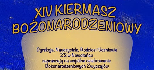 XIV Kiermasz Bożonarodzeniowy