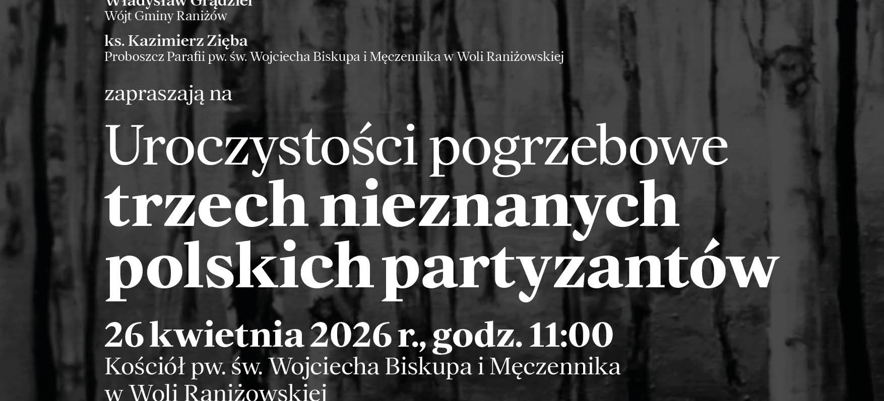 Ziemianka stała się ich grobem. Po 80 latach spoczną na cmentarzu w Woli Raniżowskiej