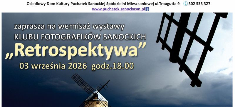 Wystawa fotografii Retrospektywa w ODK Puchatek SSM