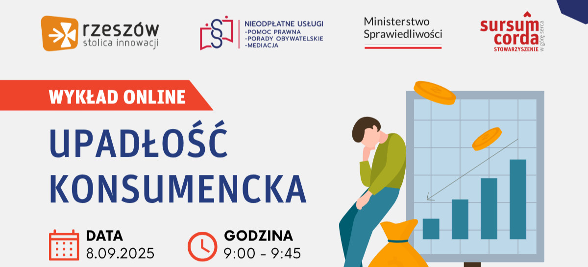 Wykład online „Upadłość konsumencka”