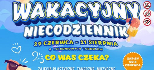 WAKACYJNY NIECODZIENNIK - MDK