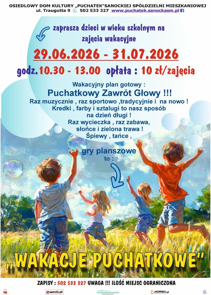 WAKACJE 2026 esanok