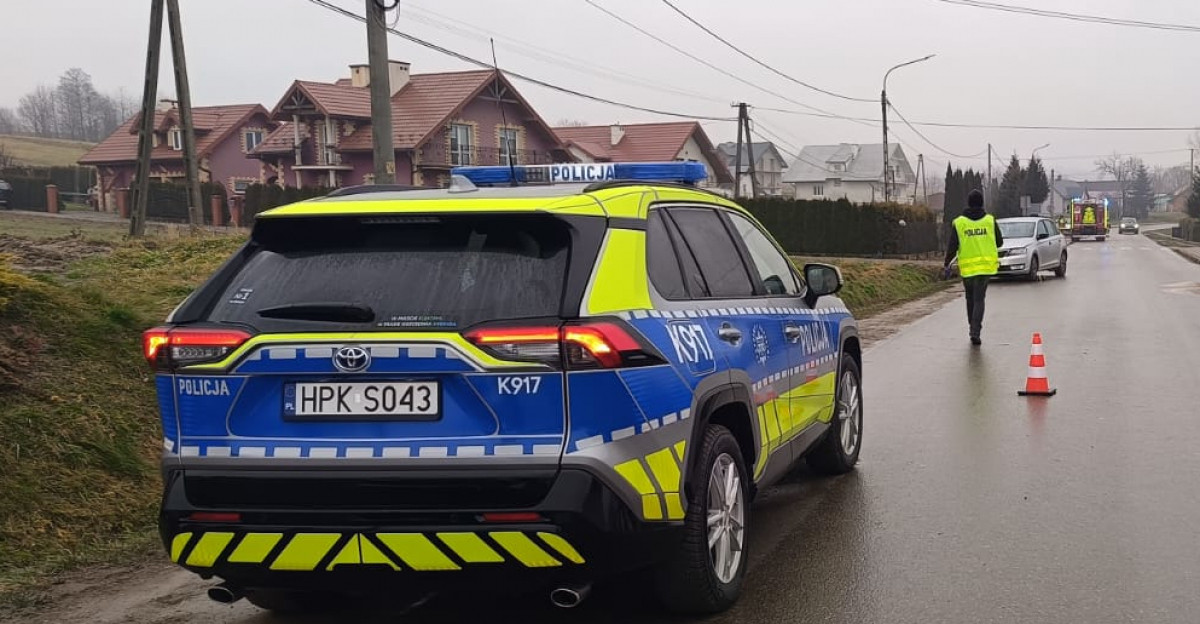 NIEBIESZCZANY: Tragedia na drodze. Nie żyje 76-letnia kobieta