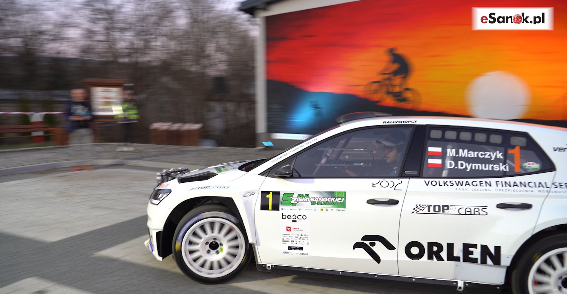 RAJD ZIEMI SANOCKIEJ: Miko Marczyk liderem! Mistrz Europy dyktuje tempo [VIDEO, ZDJĘCIA]