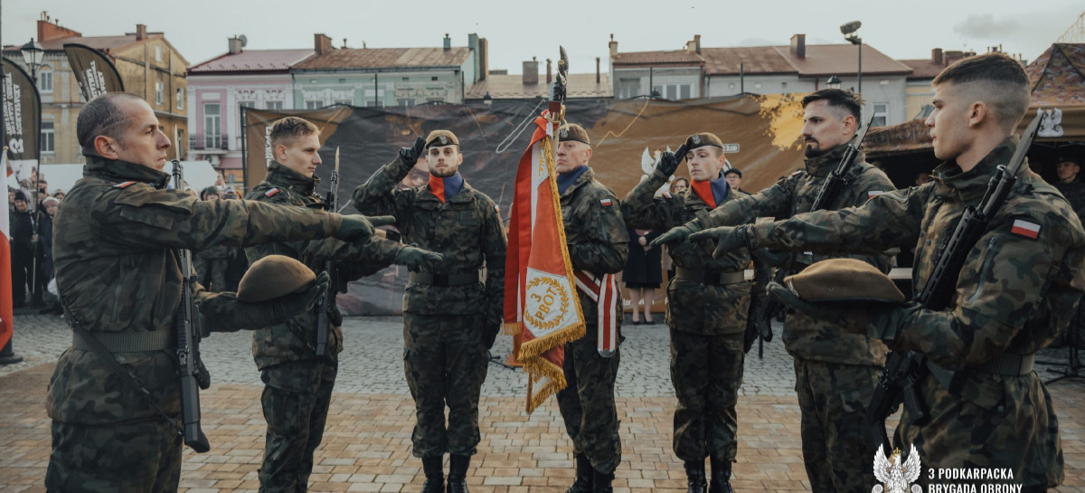 72 ochotników złożyło przysięgę w 3 Podkarpackiej Brygadzie OT [ZDJĘCIA]