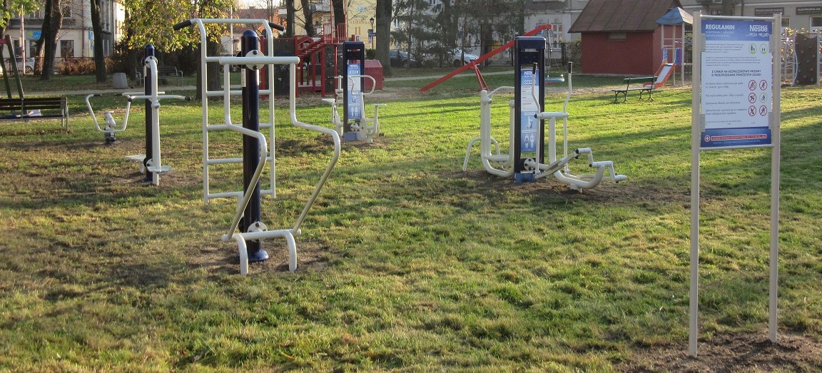 W Rzeszowie powstała siłownia plenerowa od Nestlé (FOTO)