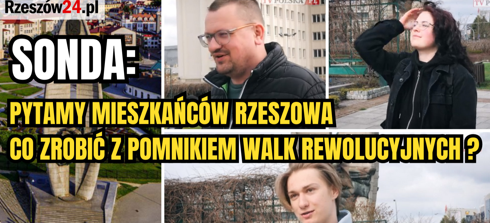 SONDA: Co zrobić z Pomnikiem Walk Rewolucyjnych w Rzeszowie?