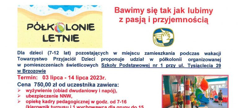 Wakacje w mieście. Zapisz dziecko na półkolonie