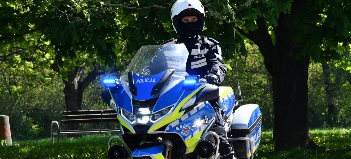 Policyjna akcja „Motocykl” – kontrole, mandaty i zatrzymane prawa jazdy