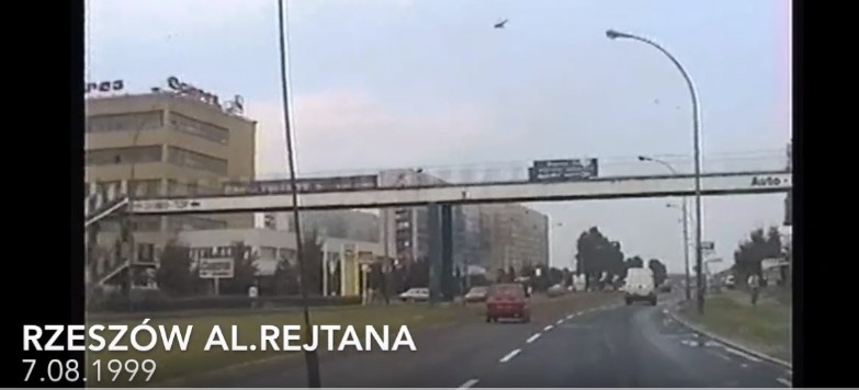 Tak wyglądała al. Rejtana 20 lat temu! Wyjątkowe nagranie! (WIDEO)