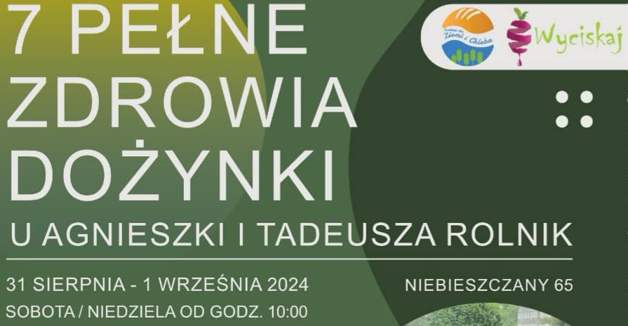 Drugi dzień Dożynek u Agnieszki i Tadeusza Rolnik w Niebieszczanach (TRANSMISJA)