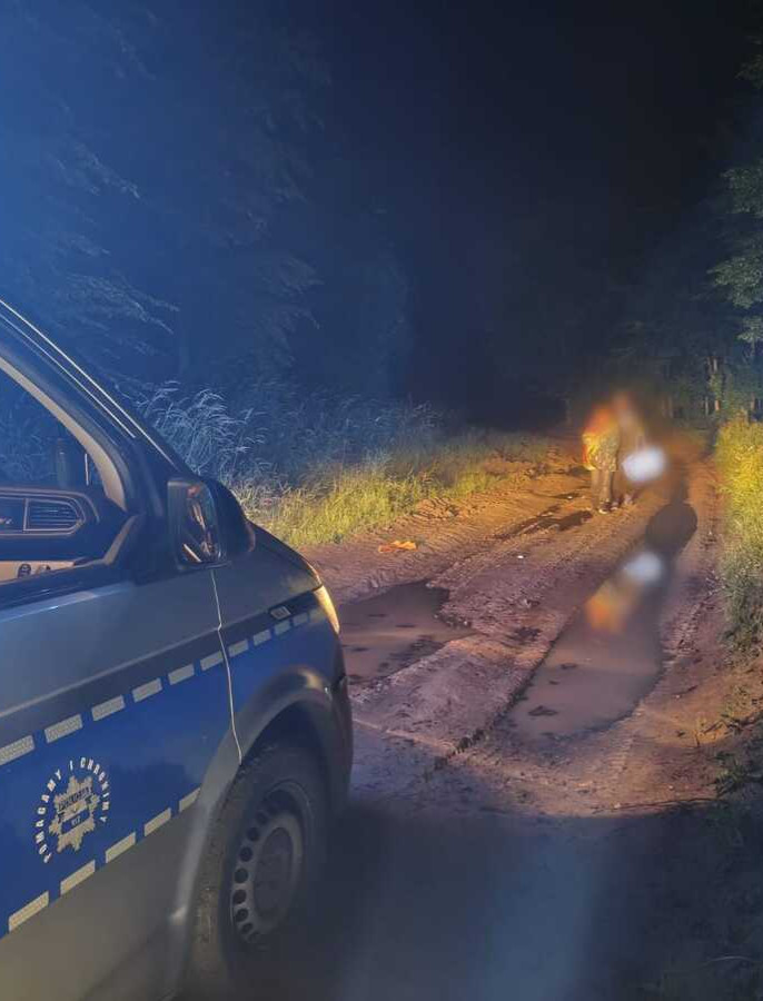 Nocna akcja policji w Bieszczadach. Zagubieni turyści bezpiecznie odnalezieni