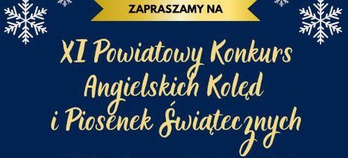 KOSTAROWCE: XI Powiatowy Konkurs Angielskich Kolęd i Piosenek Świątecznych