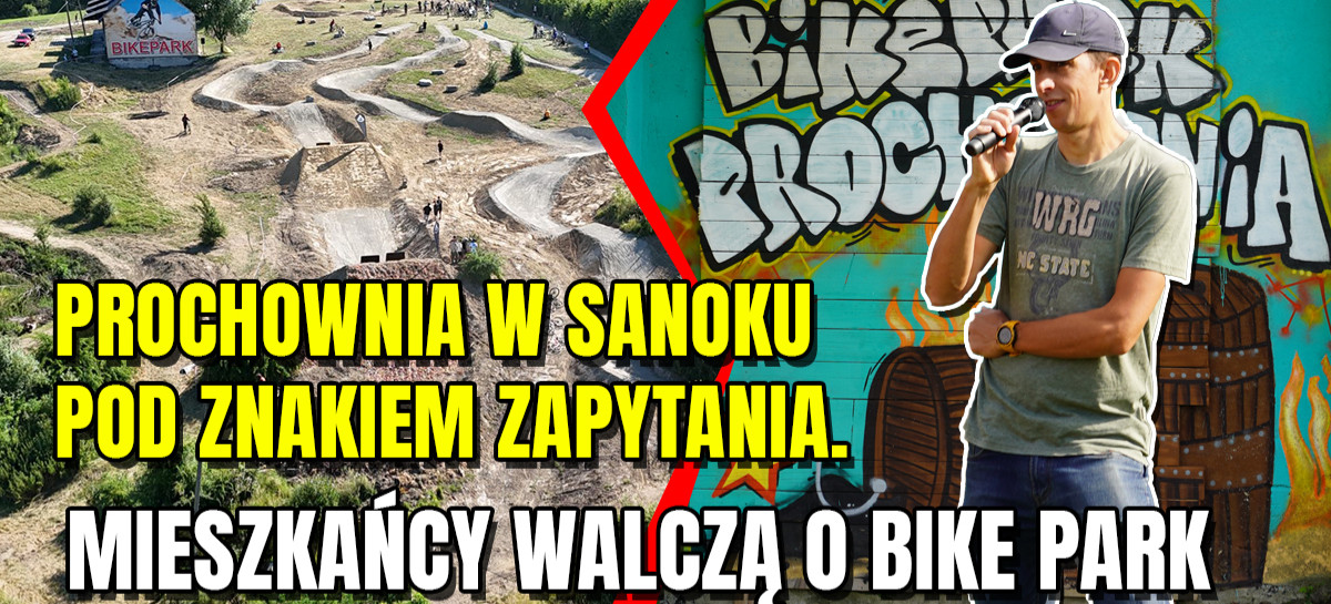 Prochownia w Sanoku pod znakiem zapytania. Mieszkańcy walczą o Bike Park