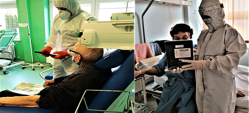 Podkarpaccy terytorialsi łączą seniorów z rodzinami w Wielkanoc (FOTO)