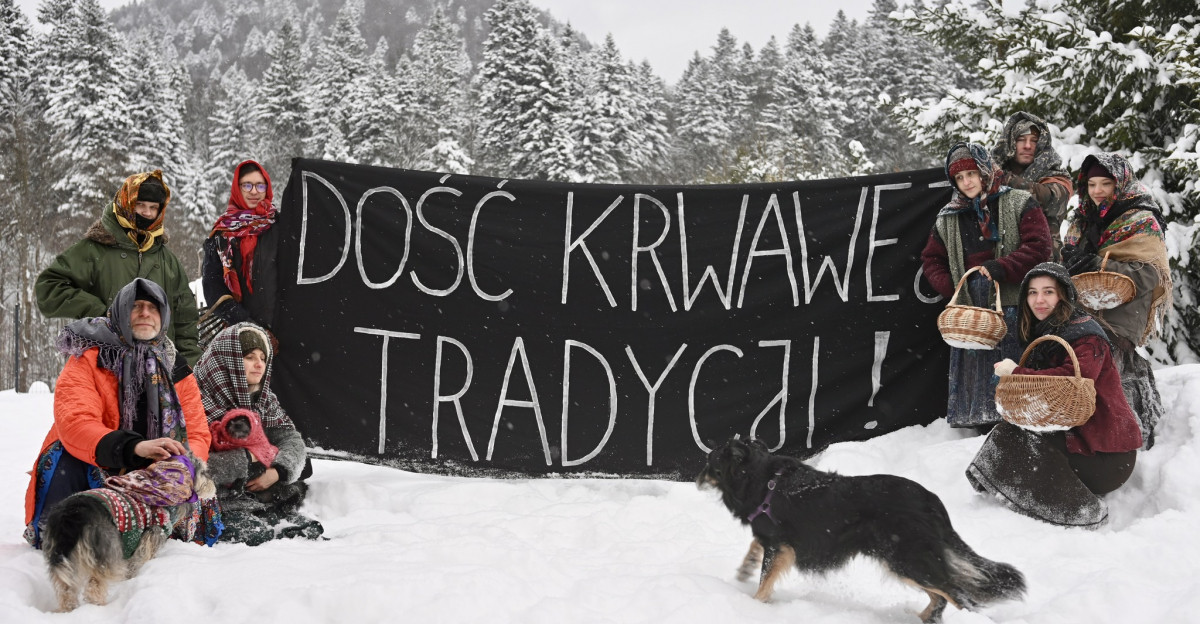 Grzybiarki kontra myśliwi. Zimowe polowania w Bieszczadach przerwane [ZDJĘCIA]