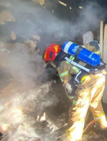 Tragedia w Srogowie Dolnym. W pożarze zginęła 74-letnia kobieta [ZDJĘCIA]