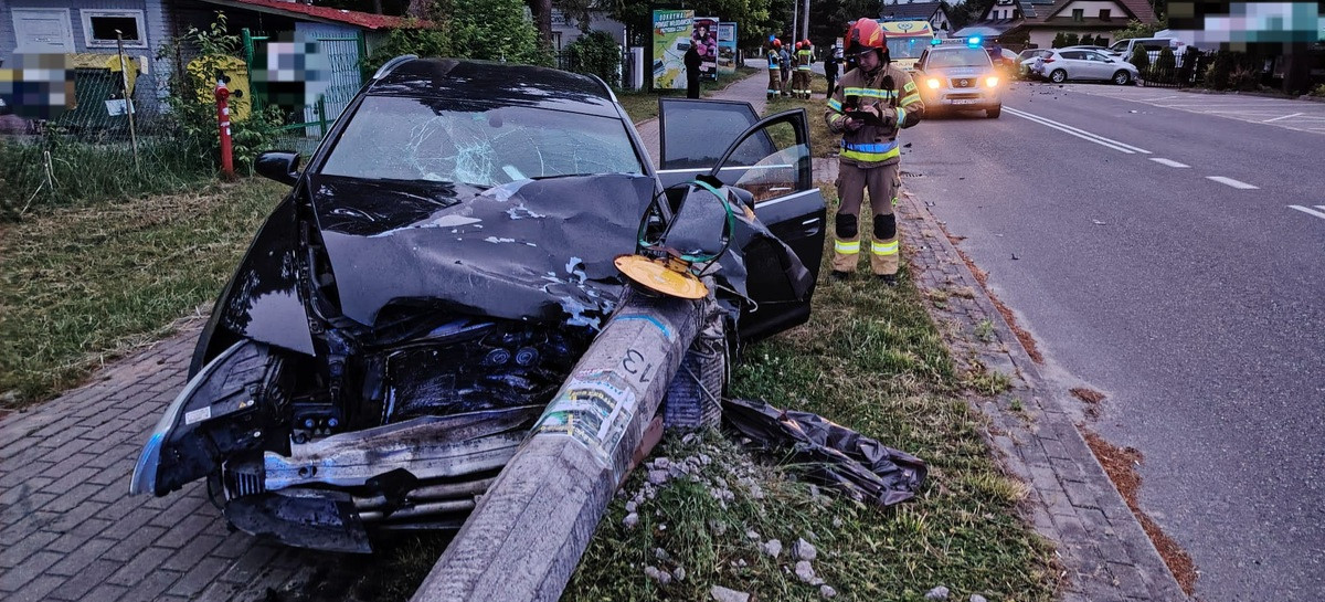 POLICYJNY POŚCIG : Latarnia z nr 13 zatrzymała nietrzeźwego kierowcę Audi [ZDJĘCIA]