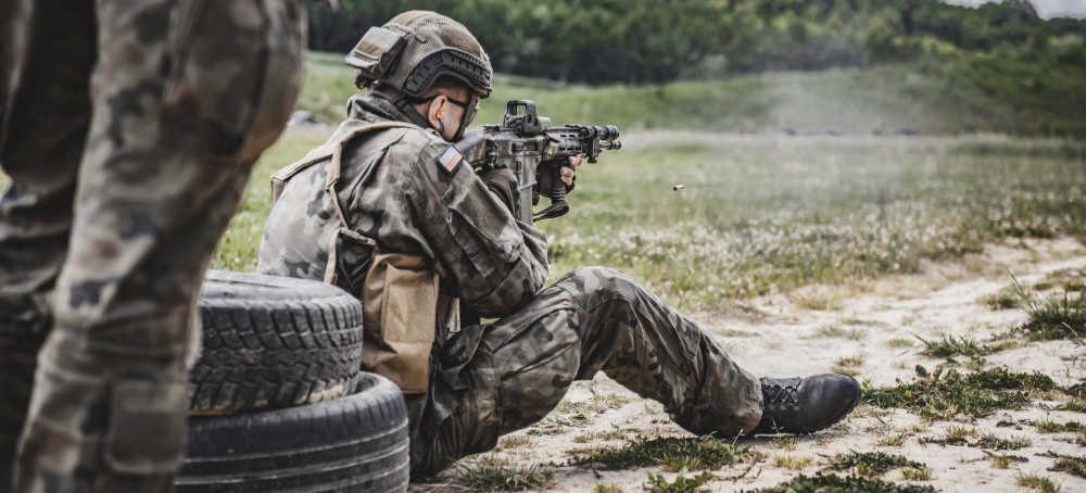 Terytorialsi z Podkarpacia walczyli w Bieszczadach (FOTO)