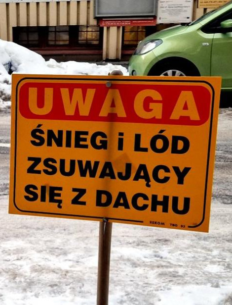 Tony nad naszymi głowami. Kiedy śnieg staje się śmiertelnym zagrożeniem