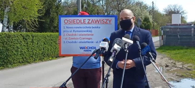 Maciej Masłowski o programie Marcina Warchoła dla osiedla Zawiszy