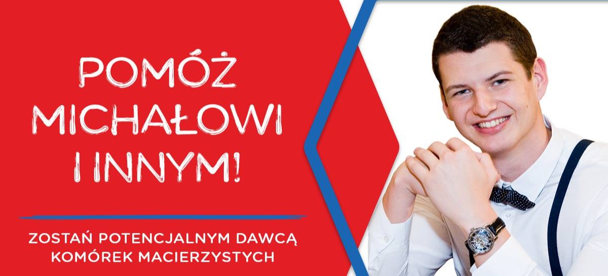 SANOK: Akcja pomocy Michałowi zbliża się wielkimi krokami! Nie przegap możliwości uratowania komuś życia!