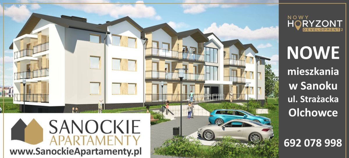 Nowe mieszkania w Sanoku – inwestycja „Sanockie Apartamenty” już dostępna!