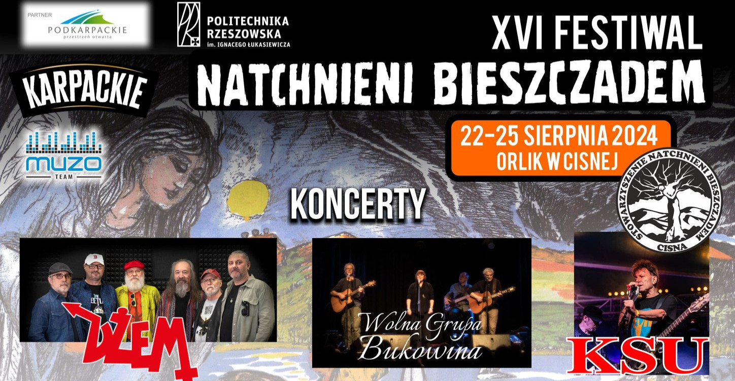 Dziś startuje XVI Festiwal Natchnieni Bieszczadem