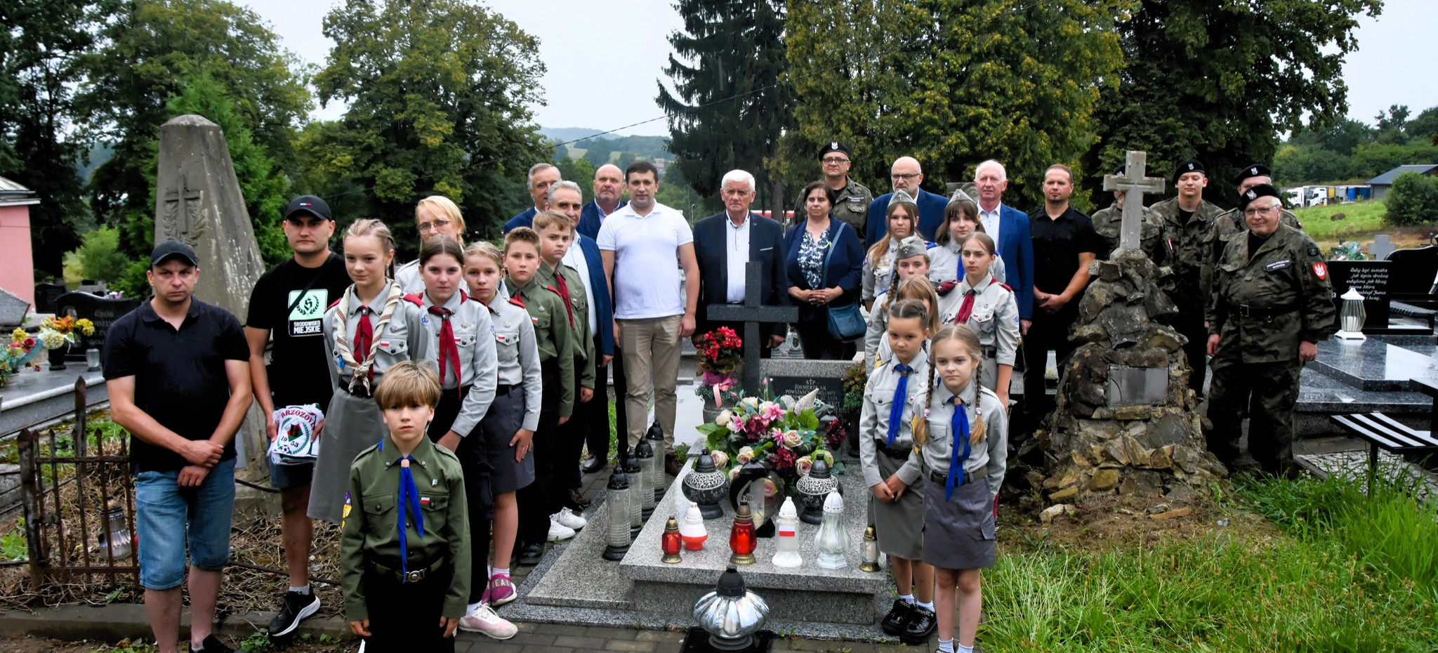 BRZOZÓW. Obchody 80. rocznicy Powstania Warszawskiego (ZDJĘCIA)