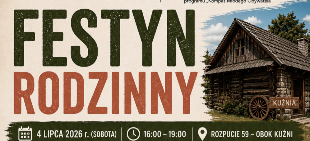 Dziś w Rozpuciu wyjątkowy Festyn Rodzinny. Odkryj Bieszczadzkie Dziedzictwo Kultury