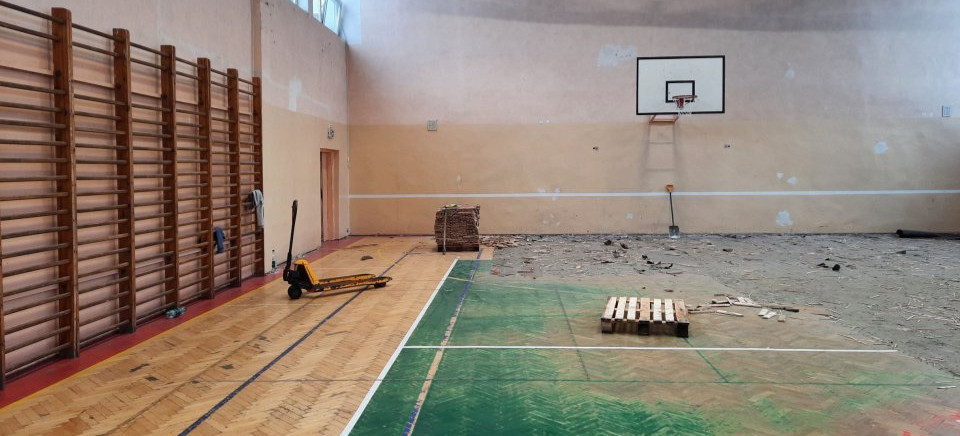SANOK: Sala gimnastyczna w „Budowlance” doczekała się remontu (ZDJĘCIA)