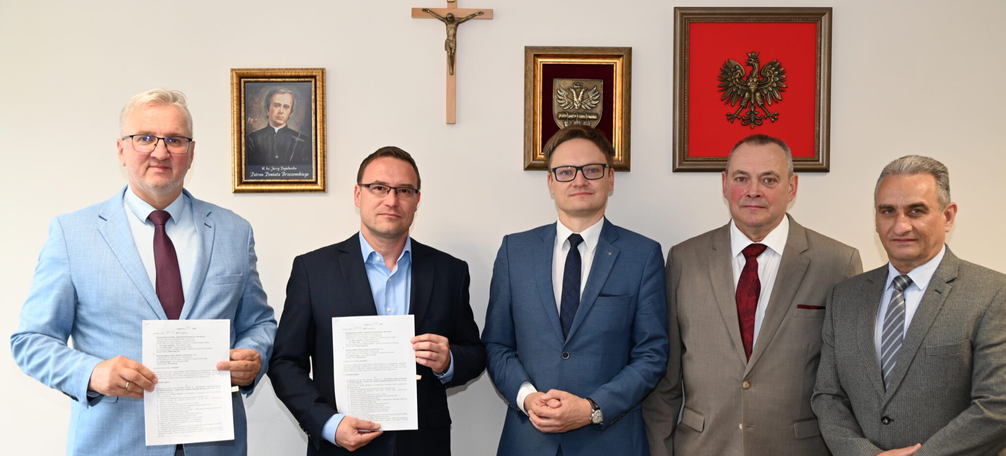 Przebudowa drogi i budowa chodnika w Domaradzu