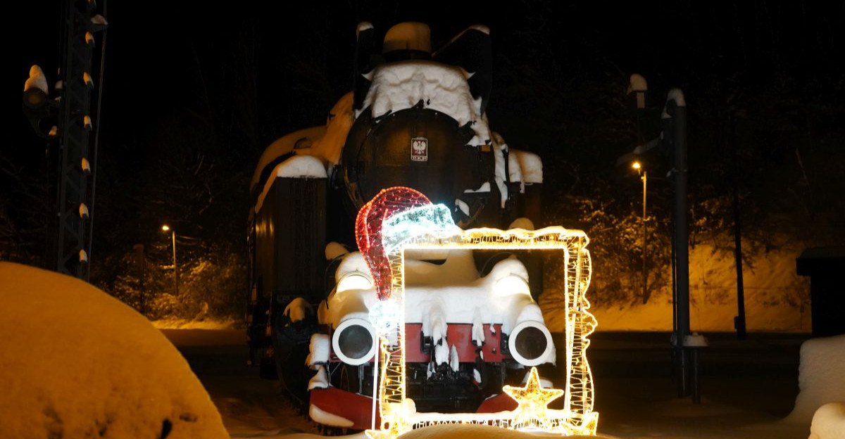 GMINA ZAGÓRZ: Zagórz nocą w zimowej szacie [VIDEO, ZDJĘCIA]