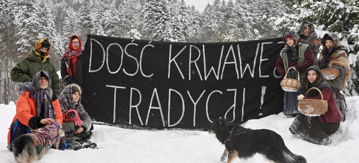 Grzybiarki kontra myśliwi. Zimowe polowania w Bieszczadach przerwane [ZDJĘCIA]