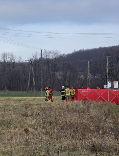 Tragiczny wypadek w Odrzechowej. Nie żyje 48-letni motocyklista
