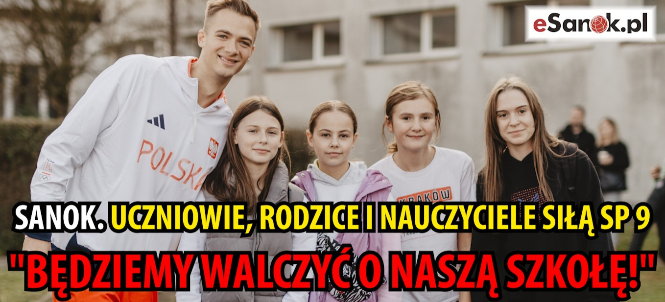 SANOK. Uczniowie, rodzice i nauczyciele siłą SP 9! „Będziemy walczyć o naszą szkołę” (VIDEO, ZDJĘCIA)