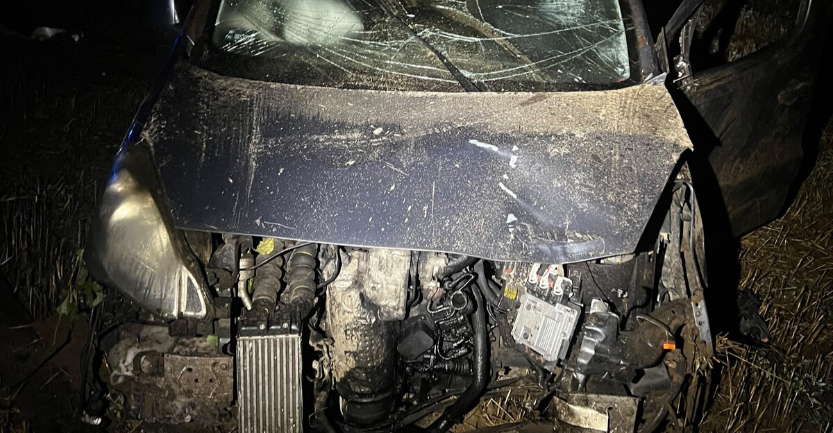 Pożyczył auto bez pytania, właścicielowi „oddał” wrak [ZDJĘCIA]