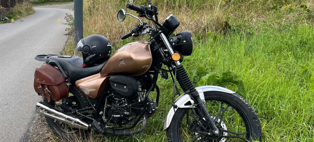 SANOK: Pijany motocyklista 2 promile, pasażerka  ponad 2,5 promila [ZDJECIA]
