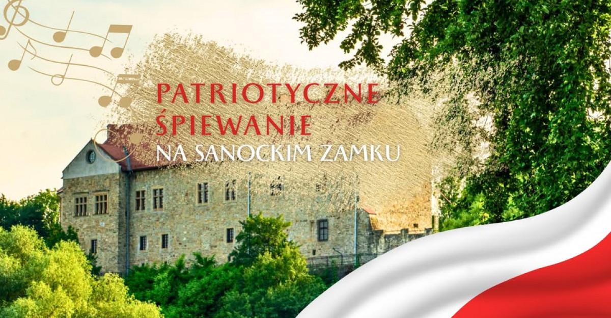 Patriotyczne śpiewanie z zespołami „Soul” i „Souliki” na dziedzińcu zamkowym