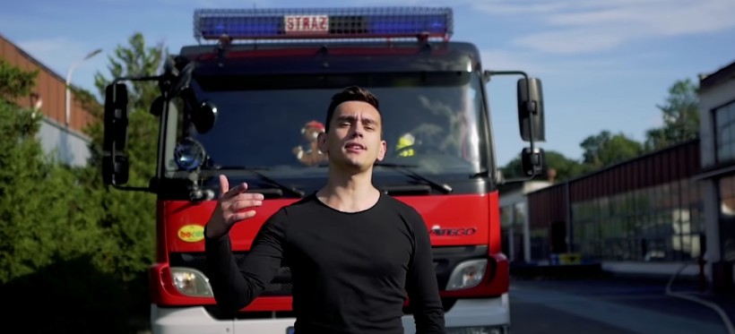 Denis z Podkarpacia nagrał piosenkę z podziękowaniem dla strażaków (WIDEO)