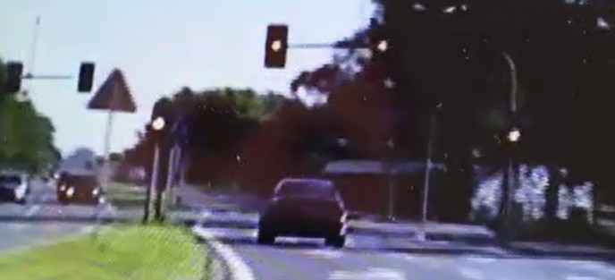 Przekroczył prędkość o 75 km/h! (VIDEO)