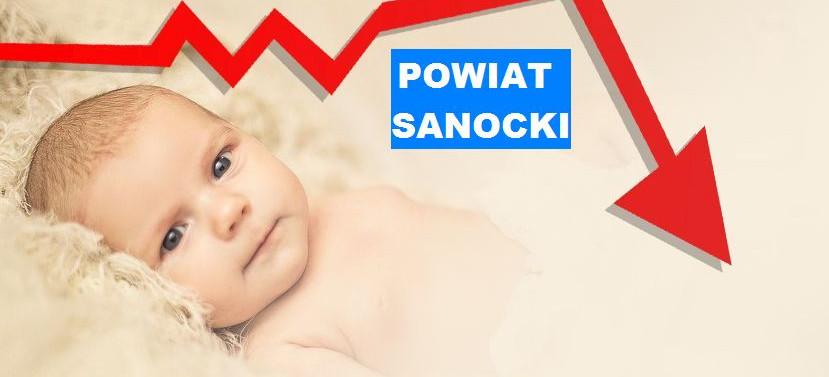POWIAT SANOCKI: Spadek w meldunkach noworodków