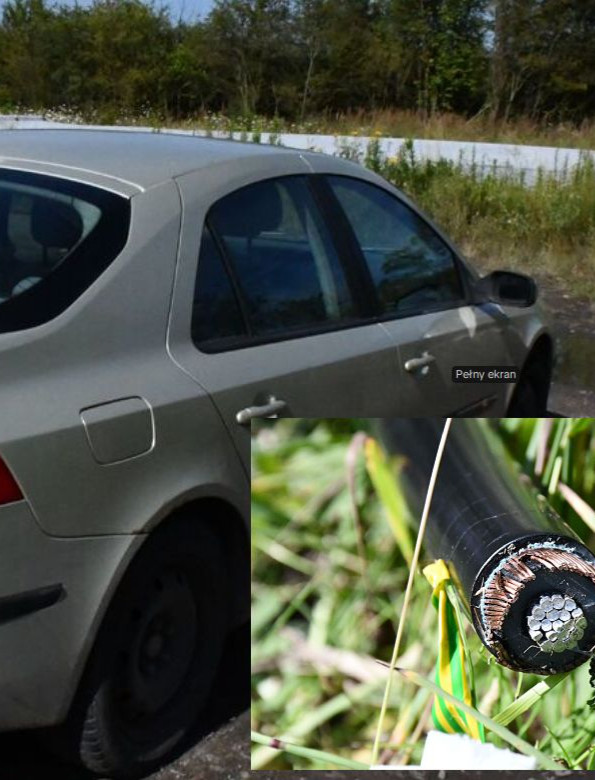 W dzień robili rekonesans, w nocy cięli kabel. Czwórka pijanych złodziei w rękach policji [ZDJĘCIA]