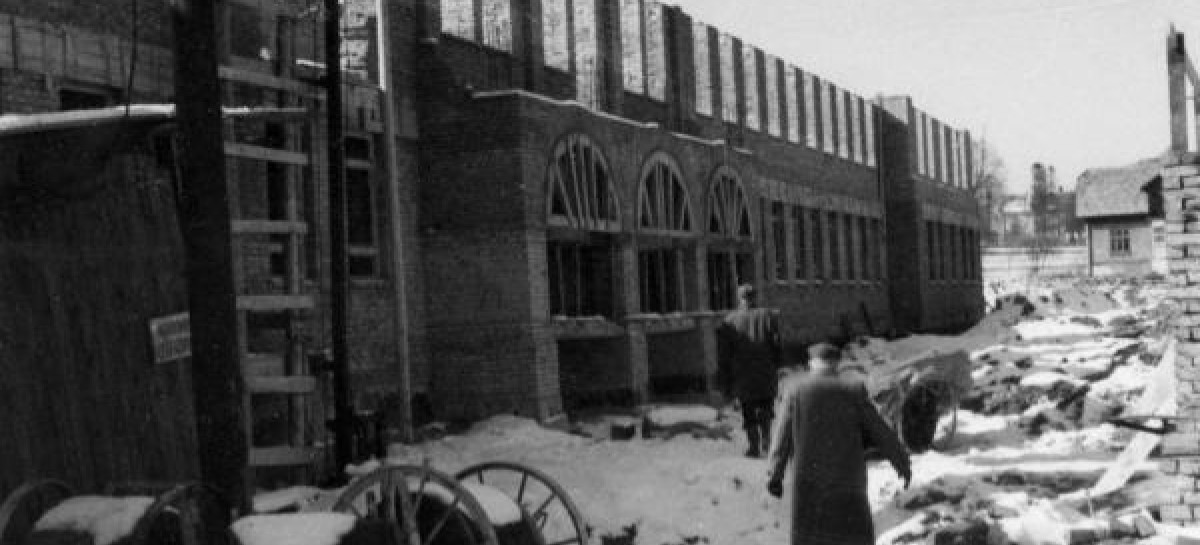 Archiwalne zdjęcia z budowy „nowego” szpitala w Sanoku