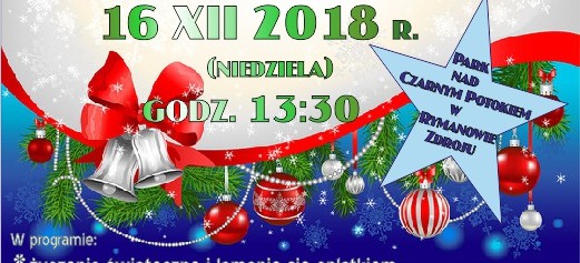 Jarmark Bożonarodzeniowy w Rymanowie-Zdroju (PROGRAM)
