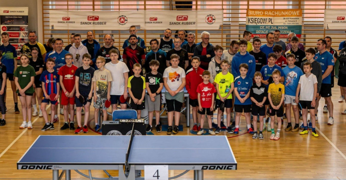 Nowa przygoda dla najmłodszych. SKT Sanok Rubber zaprasza na treningi tenisa stołowego